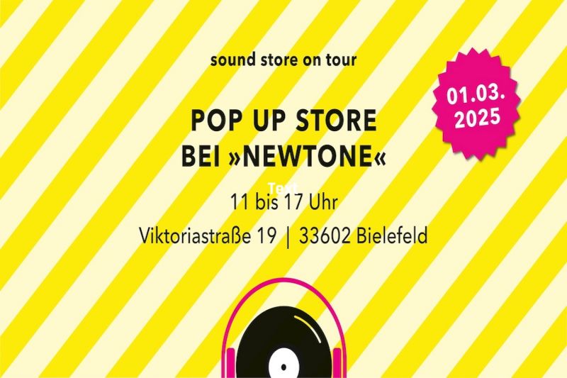Pop-Up Plattenstore
