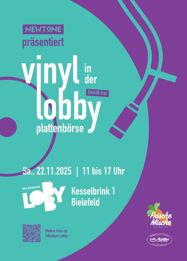 Vinyl in der Lobby - Plattenbörse